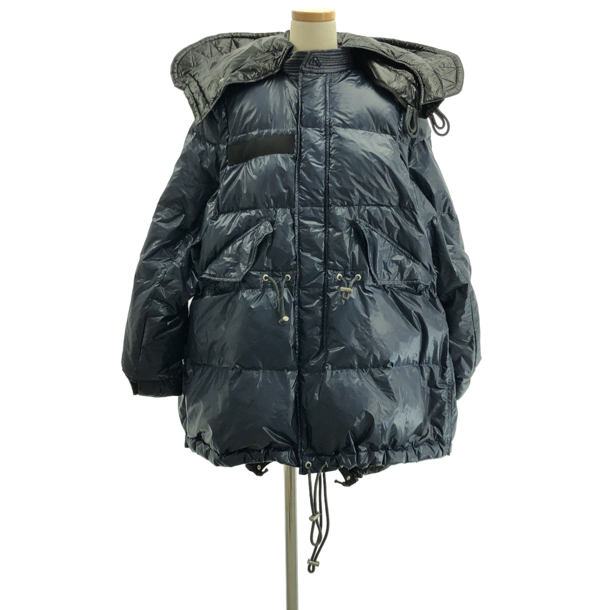 sacai luck | 超大抽繩長羽絨服，附可拆式袖子和帽子 | 尺寸 2 | 女款