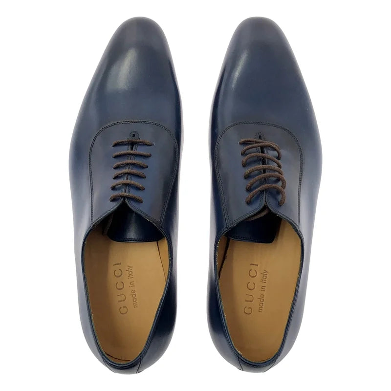 GUCCI / グッチ | ラウンドトゥ レースアップシューズ | 4 1/2 | レディース