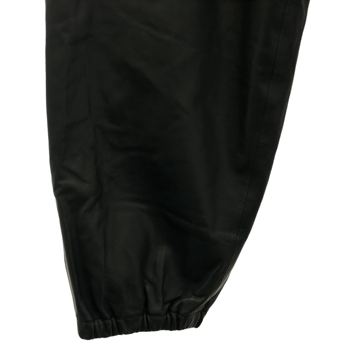 COMOLI | 2023AW | Drawstring hem zip sheepskin training pants / Y03-03014 | 2 | Men's