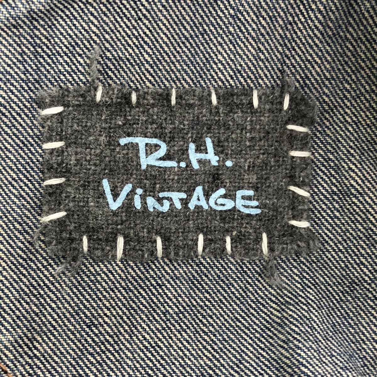 R.H.VINTAGE / ロンハーマンヴィンテージ | サロペット ロング スカート | XS | インディゴ | レディース