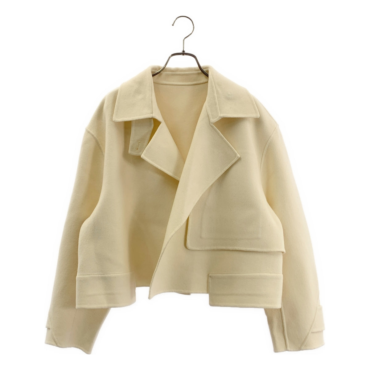 LOHEN / ローヘン | 2024AW | ウール ショートトレンチリバーコート | F | レディース