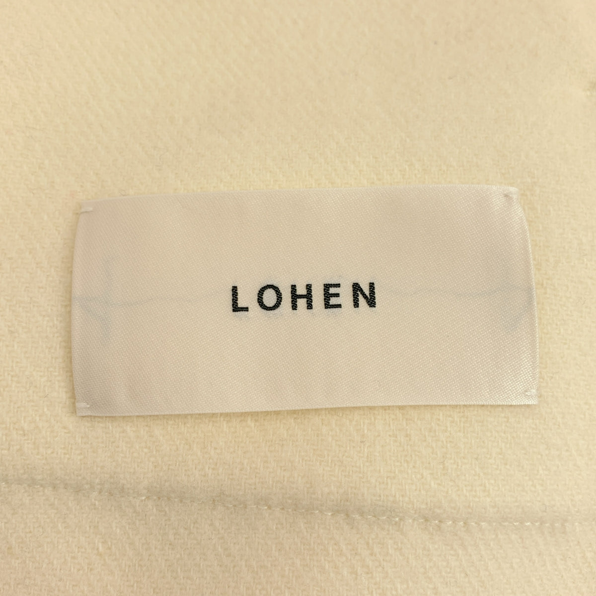 LOHEN / ローヘン | 2024AW | ウール ショートトレンチリバーコート