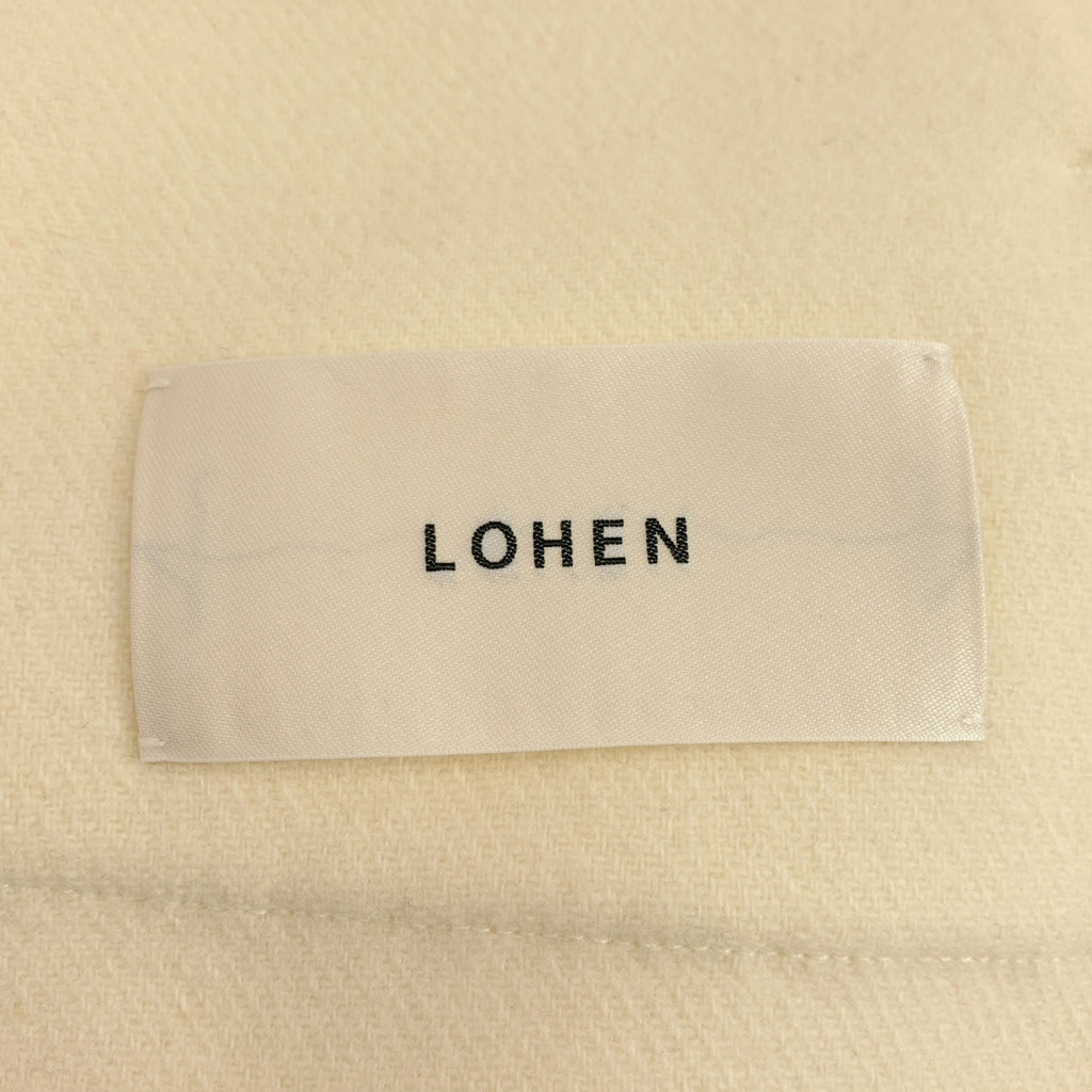 LOHEN / ローヘン | 2024AW | ウール ショートトレンチリバーコート | F | レディース