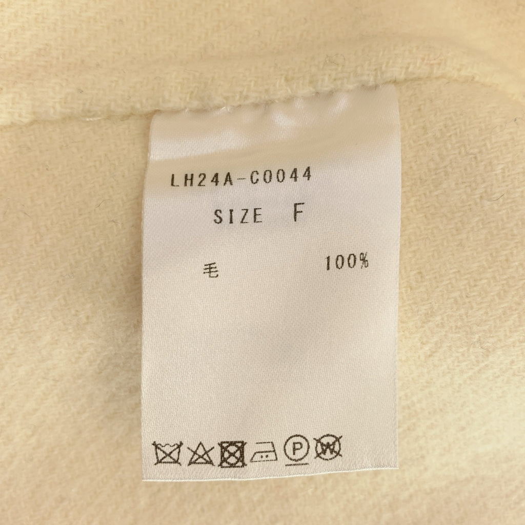 LOHEN / ローヘン | 2024AW | ウール ショートトレンチリバーコート | F | レディース