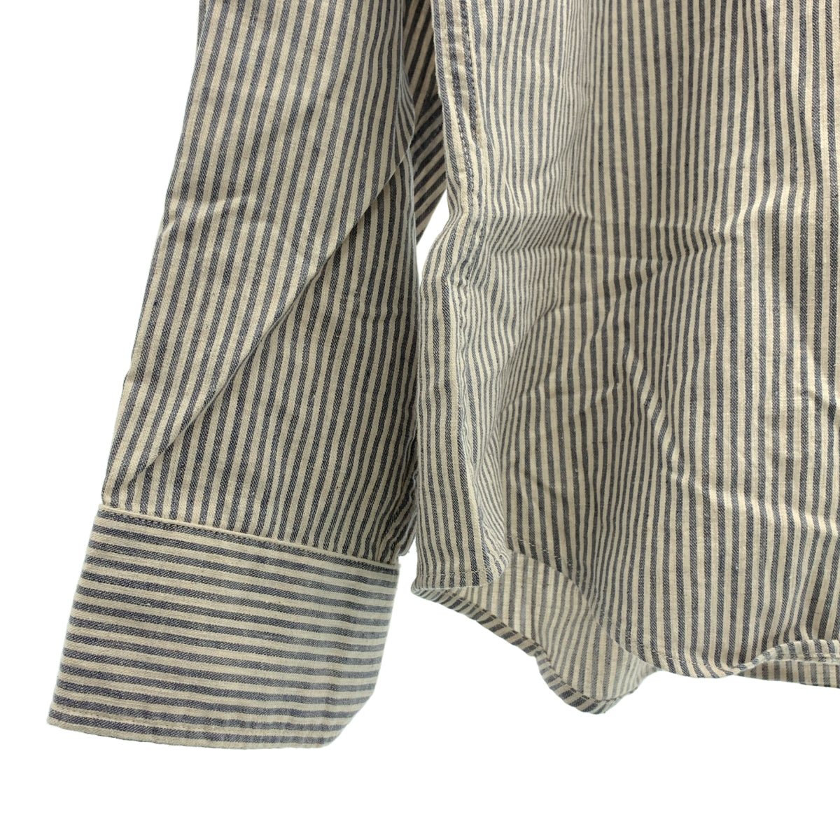 Frank&amp;Eileen / 프랭크 앤 아이린 | FINBAR / NAST / 코튼 스트라이프 오버 실루엣 셔츠 | XL | 남성