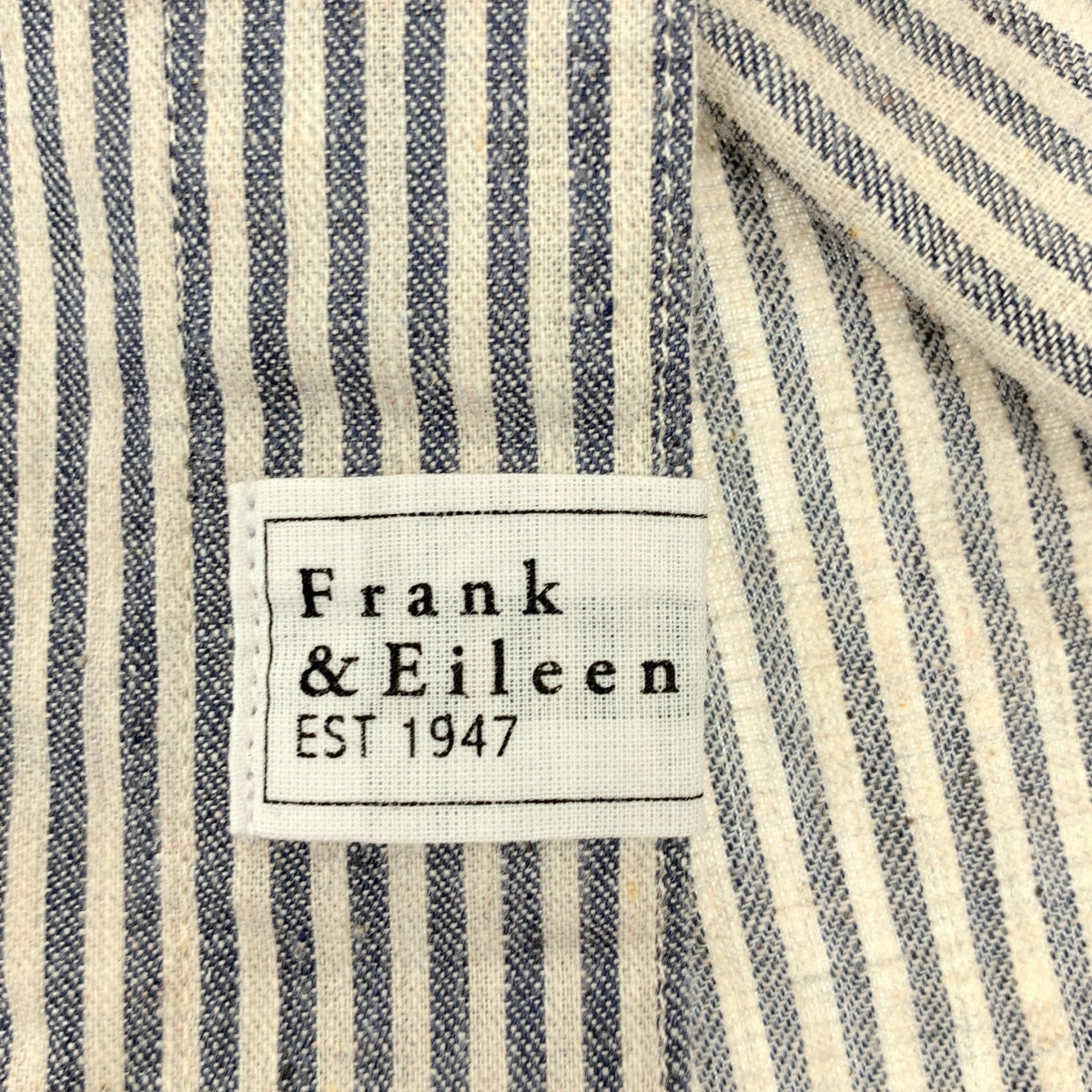 Frank&amp;Eileen / 프랭크 앤 아이린 | FINBAR / NAST / 코튼 스트라이프 오버 실루엣 셔츠 | XL | 남성