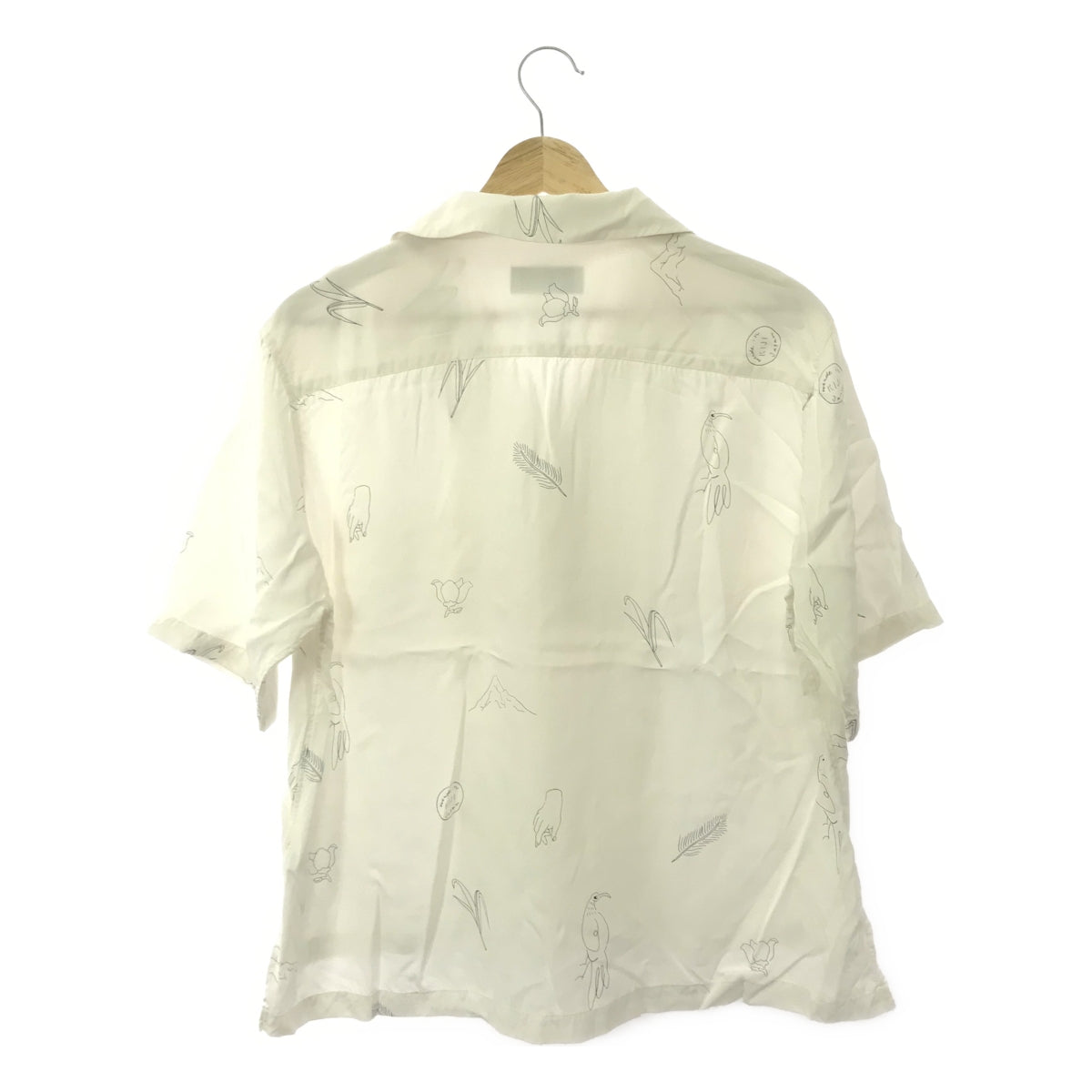 KIJI BLOOM&amp;BRANCH / Kiji | Rayon open collar shirt | 1 | White | Women's