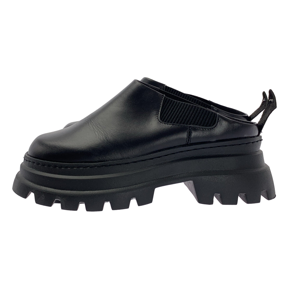 OMMO / 오엠 엠오 | VOLUME HEAD SABOT BOOTS 사이드 고어 사보 부츠 |