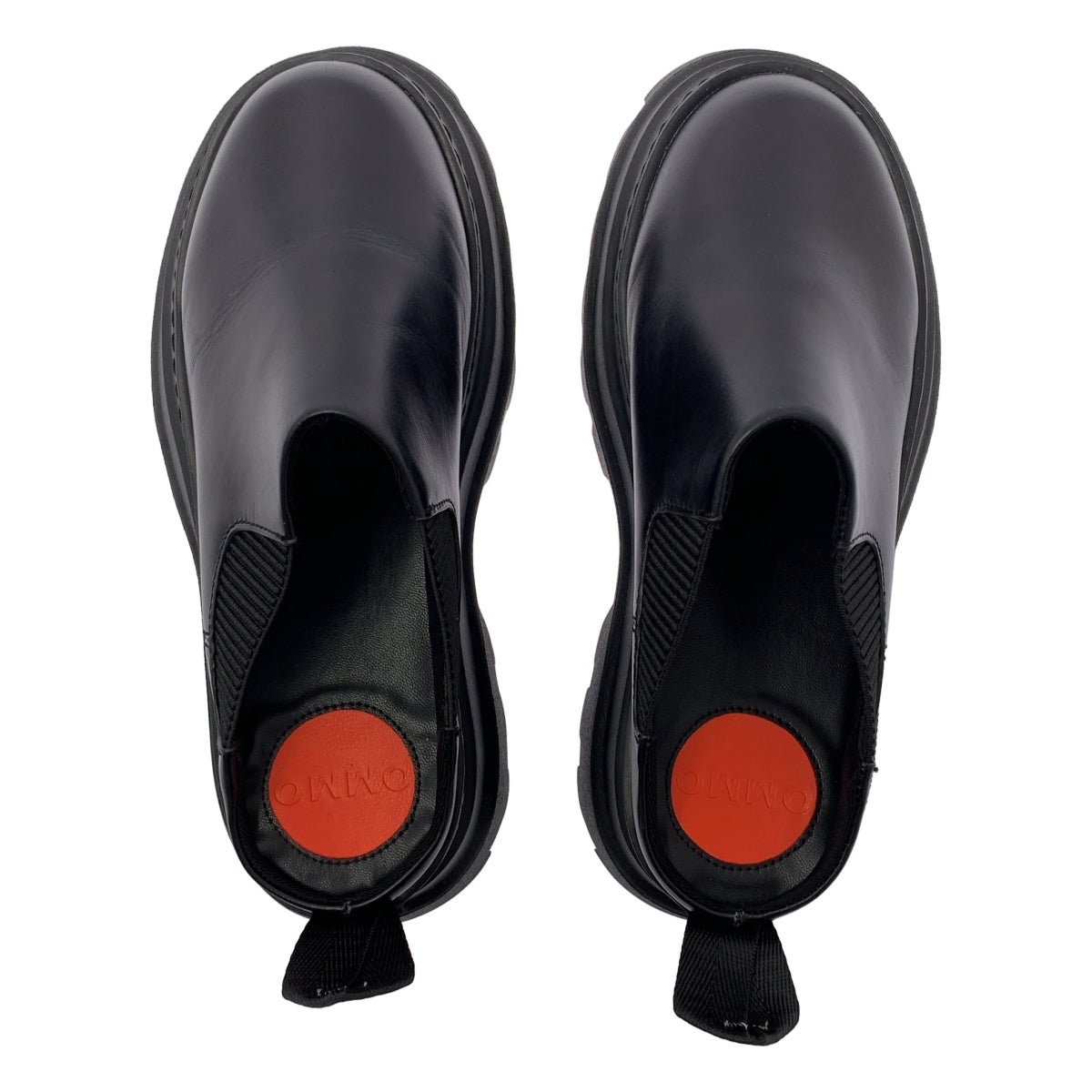 OMMO / 오엠 엠오 | VOLUME HEAD SABOT BOOTS 사이드 고어 사보 부츠 |