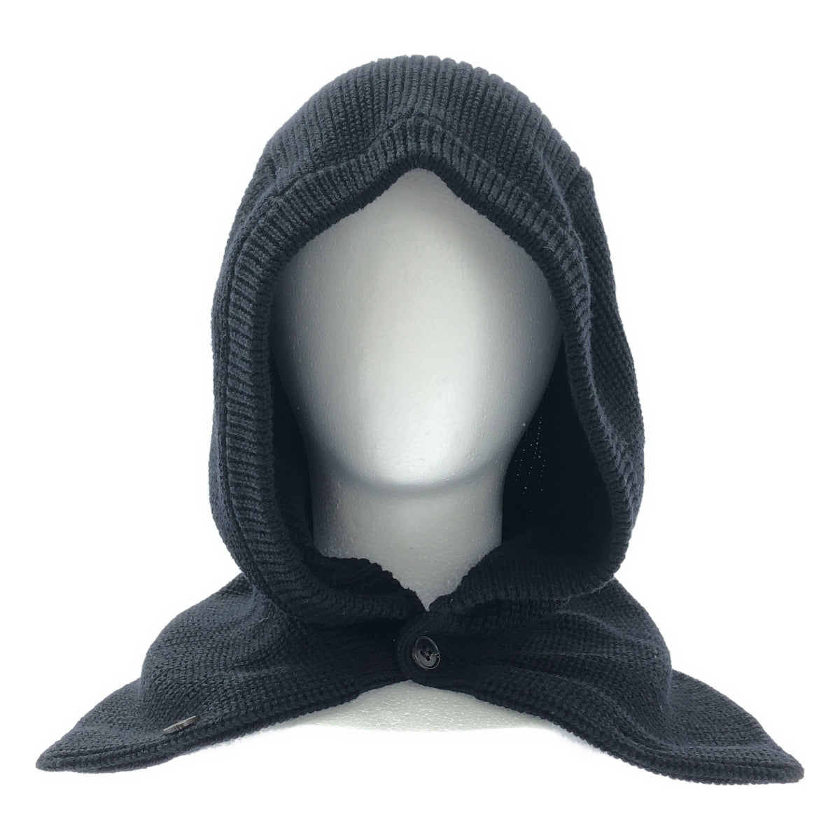 【美品】  BATONER / バトナー | バラクラバ ニットキャップ 帽子 | F | ブラック | レディース