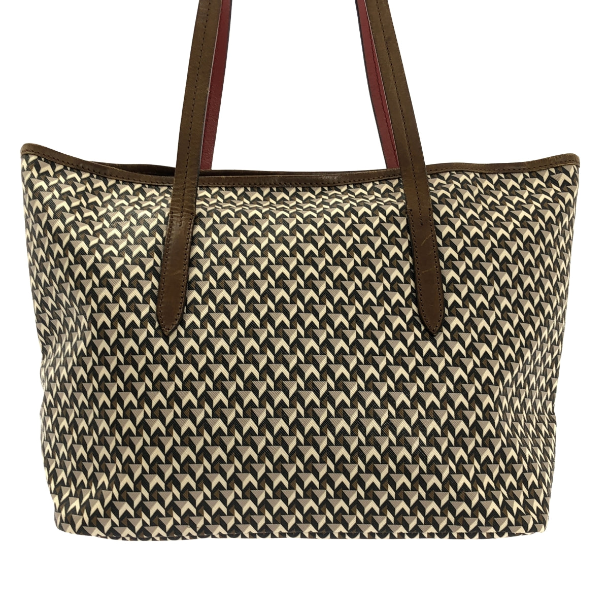 ROBERTA PIERI / 로베르타 피에리 | TATAMI 총무늬 토트 백 | 레드 / 블랙 / 브라운 | 여성