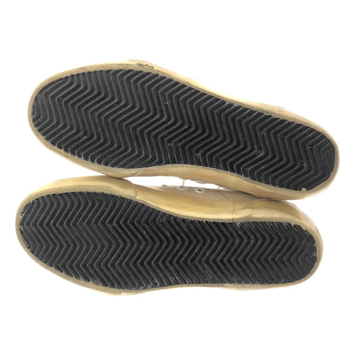 [狀況良好] 金鵝 | MID STAR 帆布運動鞋 | 38 |紅色 |女性的