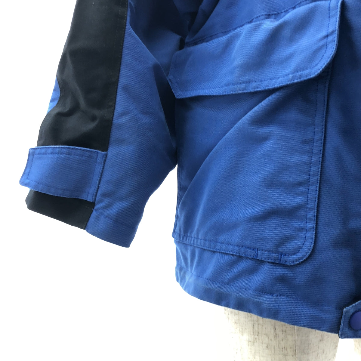 BALENCIAGA / 발렌시아가 | 오버 실루엣 로고 스키 블루존 재킷 후디 | 36 | 남성