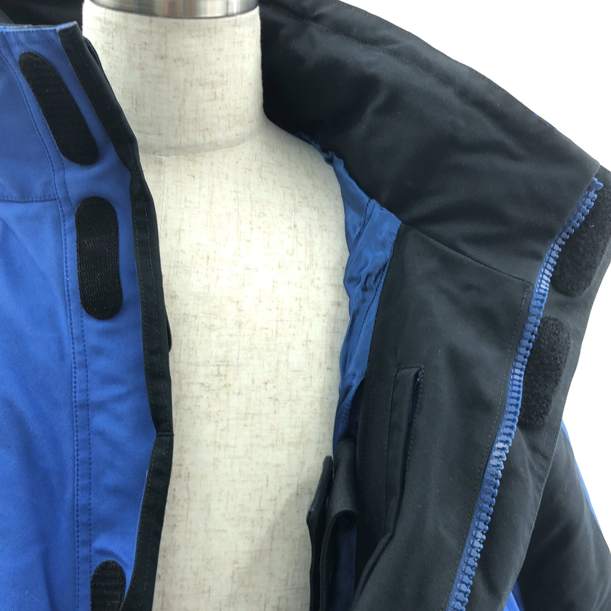 BALENCIAGA / 발렌시아가 | 오버 실루엣 로고 스키 블루존 재킷 후디 | 36 | 남성