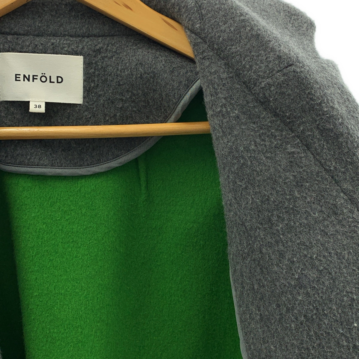 ENFOLD | 雙開衩切斯特大衣 | 38碼 |