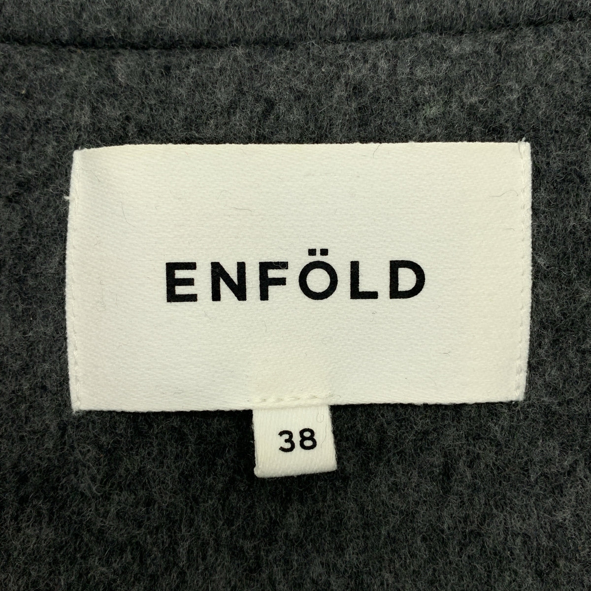 ENFOLD | 雙開衩切斯特大衣 | 38碼 |