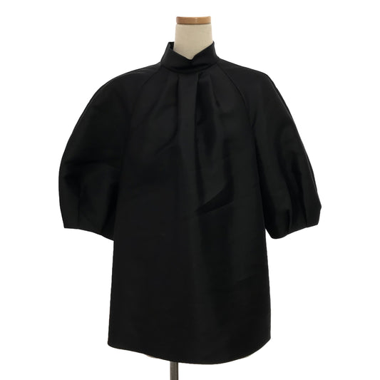 MIKAKO NAKAMURA | Silk balloon sleeve pullover blouse | Size 36 | Women's