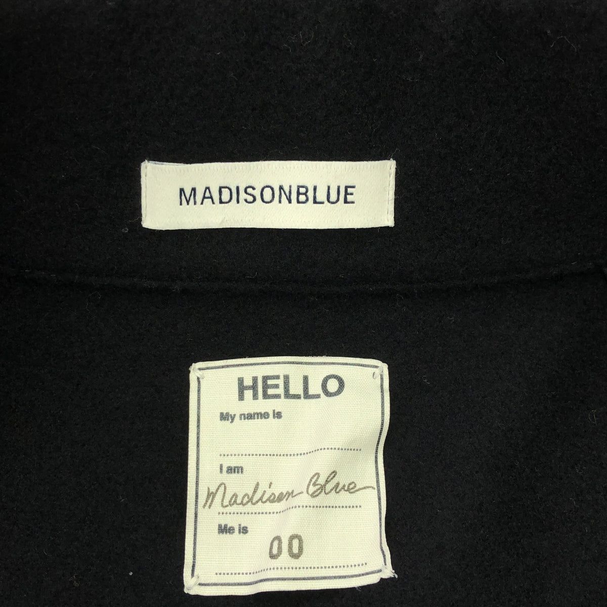 麥迪遜藍 | 羊毛披肩 P 大衣 | 00 | 海軍藍 | 女款