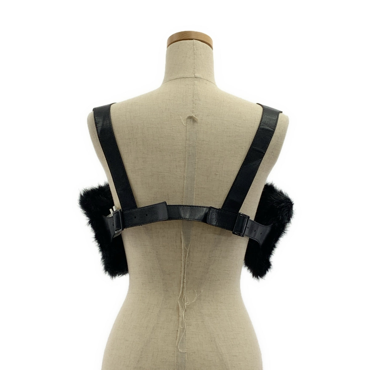 noir kei ninomiya / 느와르 케이니노미야 | 2008AW | 가짜 모피 하네스 베스트 | S |