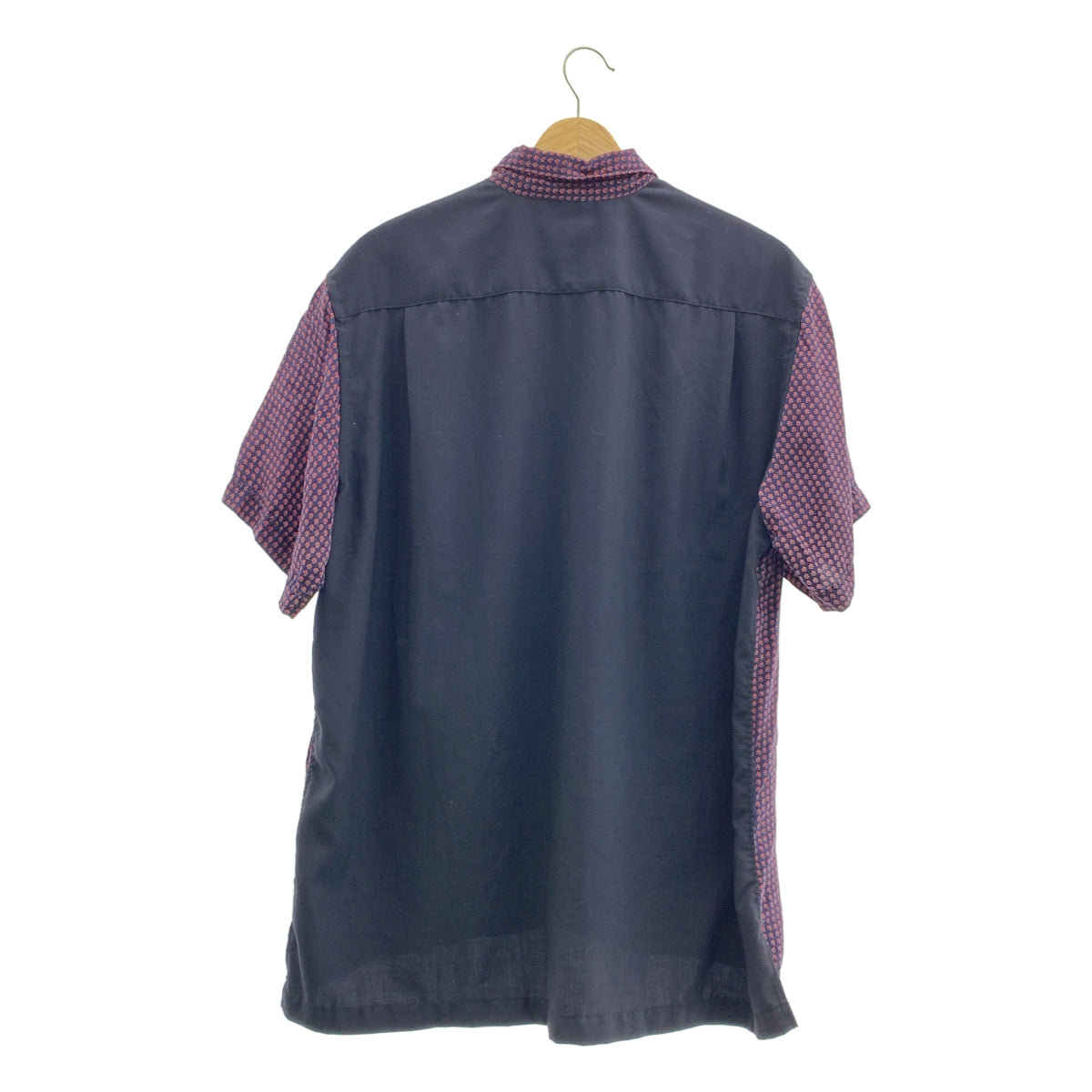 COMME des GARCONS HOMME / コムデギャルソンオム | 2020SS | 総柄 ロゴボタン レギュラカラー オーバー シャツ | L | メンズ