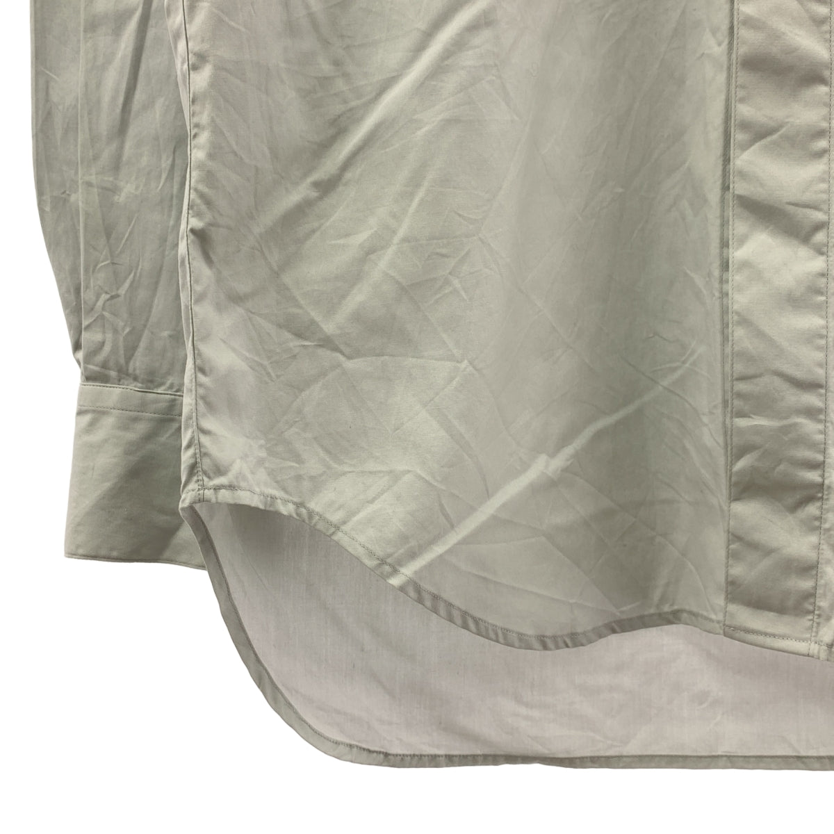 foufou / フーフー | fly front stand collar shirts フライフロント ノーカラー シャツ |