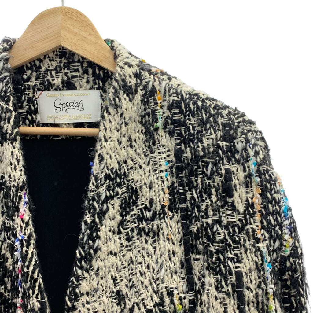 Greed International | 腈綸棉混紡粗花呢外套 | F碼 | 女款