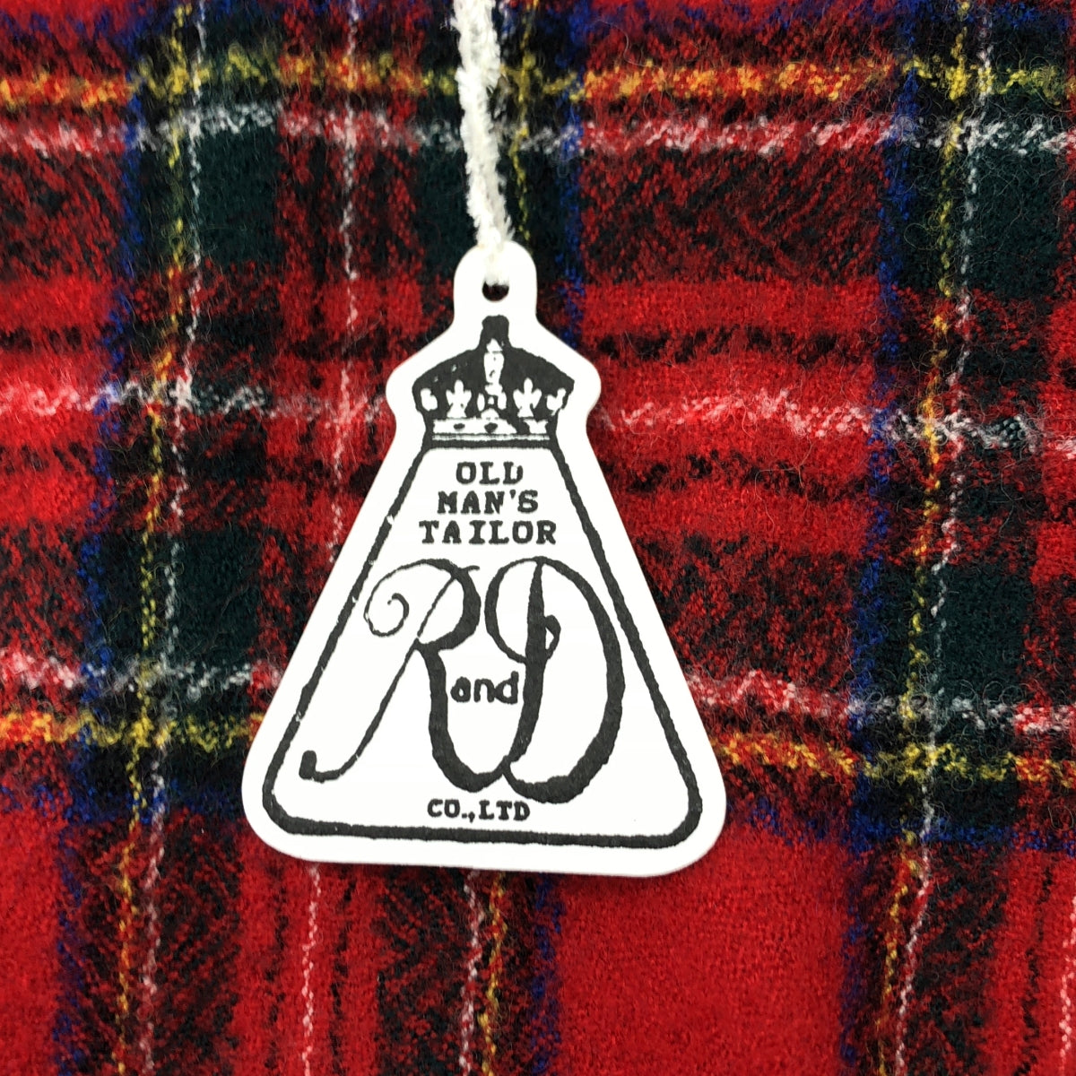 【新品】  R & D.M.Co- / オールドマンズテーラー | WOOL TARTAN CHECK POCET DRESS ウール タータンチェック ポケットドレス ワンピース | S | Royal Stewart / ロイヤルスチュワート | レディース