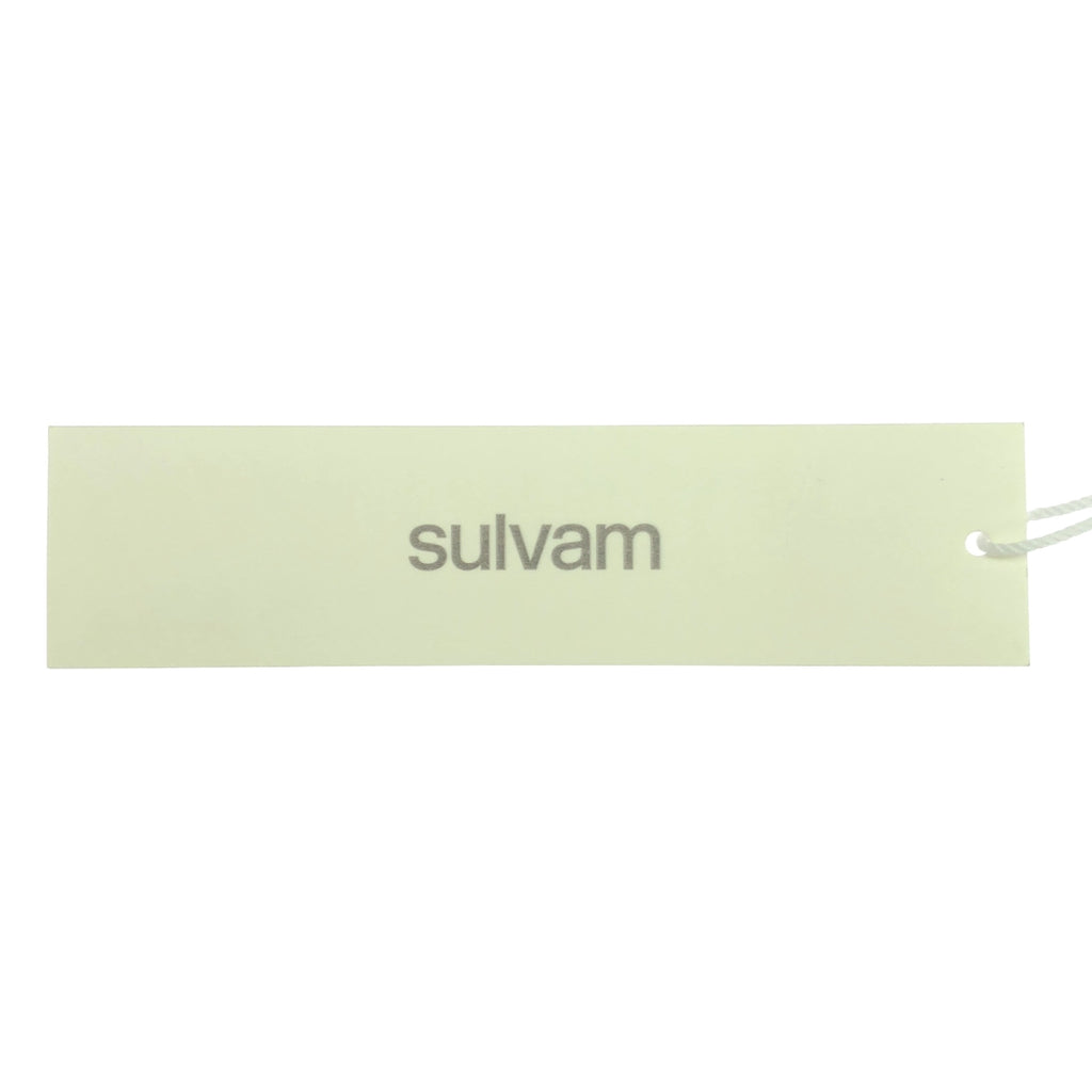 [品相良好] sulvam / Sulvam | 2024SS |拇指中心按壓褲 | S |白色 |男士