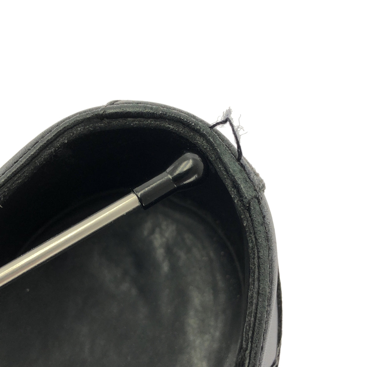 GUCCI / グッチ | スクエアトゥ ビジネスシューズ | 40.5 | ブラック | メンズ