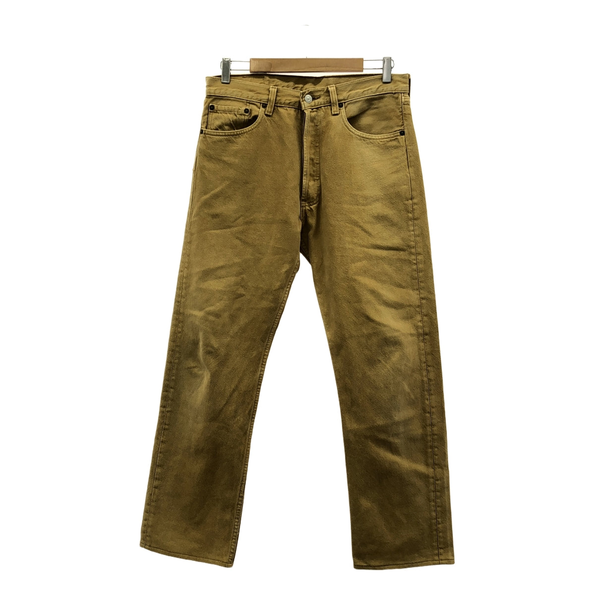 Levi's | 90 年代復古 501 色織牛仔褲，刻有 524 | W32 L34 |米色 |男士