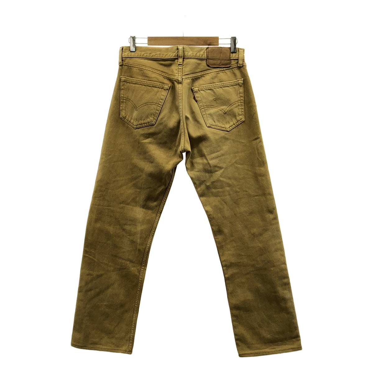 Levi's | 90 年代復古 501 色織牛仔褲，刻有 524 | W32 L34 |米色 |男士