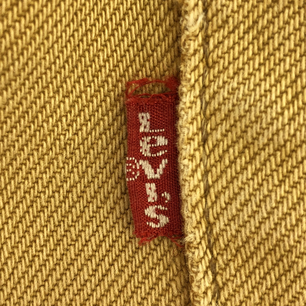Levi's / 리바이스 | 90s 빈티지 501 선 염색 데님 바지 각인 524 | W32 L34 | 베이지 | 남성