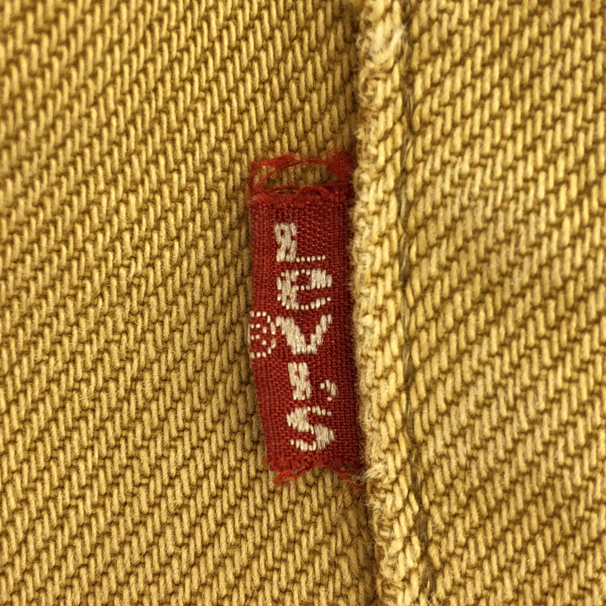 Levi's / 리바이스 | 90s 빈티지 501 선 염색 데님 바지 각인 524 | W32 L34 | 베이지 | 남성