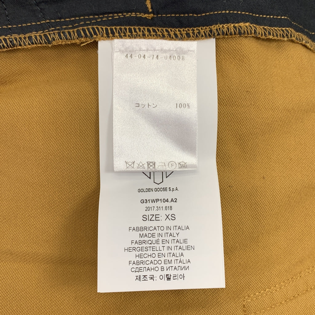 金鵝 (GOLDEN GOOSE) | 無肋燈芯絨寬褲 | XS碼 | 棕色 | 女款