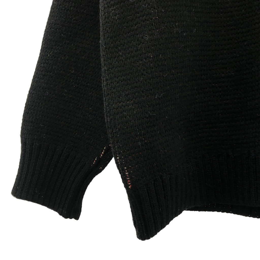 Needles / ニードルス | 2024AW | Crew Neck Sweater - Argyle / アーガイル クルーネックセーター ニット | XL | ブラック/ホワイト/レッド | メンズ