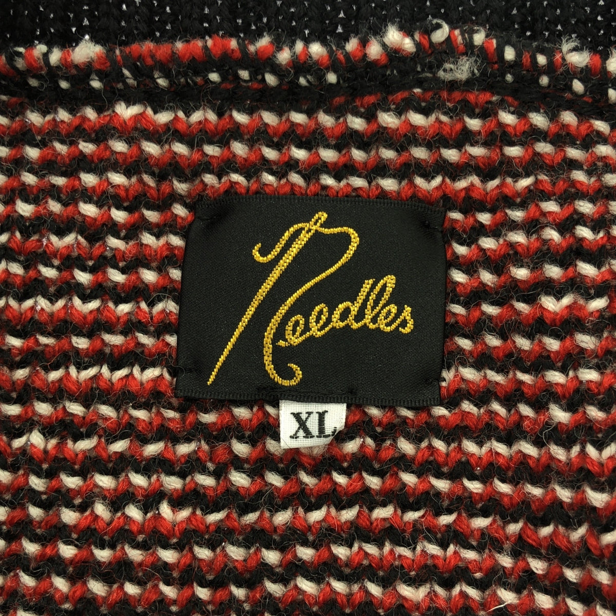 Needles / 니들스 | 2024AW | Crew Neck Sweater - Argyle / 아가일 크루넥 스웨터 니트 | XL | 남성