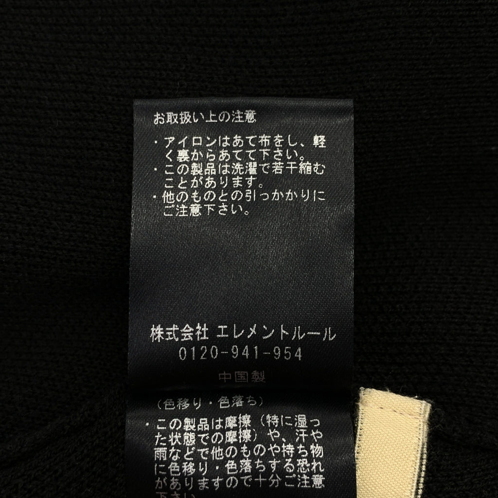 Curensology / カレンソロジー | ポイントカラーニットプルオーバー | F | ブラック/ホワイト | レディース