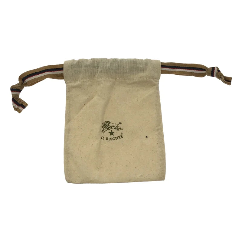 IL BISONTE / イルビゾンテ | レザー ロゴ コインケース / ユニセックス |