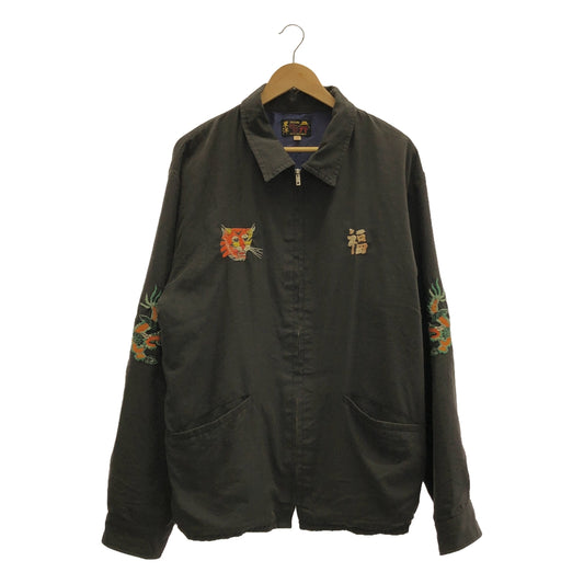 동양 엔터프라이즈 / 토요 엔터 프라이즈 | TT15395 / Late 1960s Style Cotton Rayon Vietnam Jacket / VIETNAM MAP (AGING MODEL) / 재킷 | XL | 남성