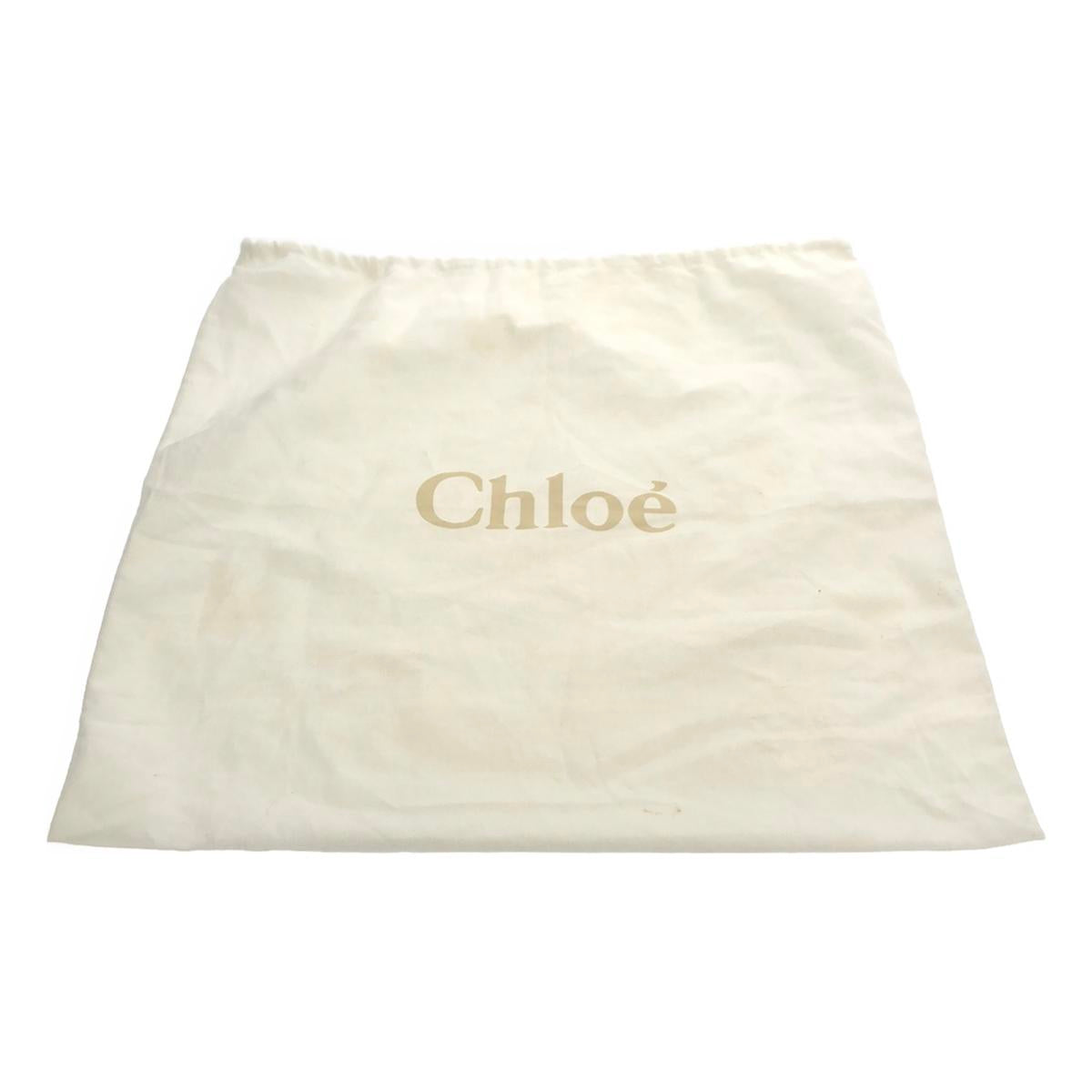 【美品】  Chloe / クロエ | ダルストン トリプルファスナー レザー ハンドバッグ | ネイビー | レディース