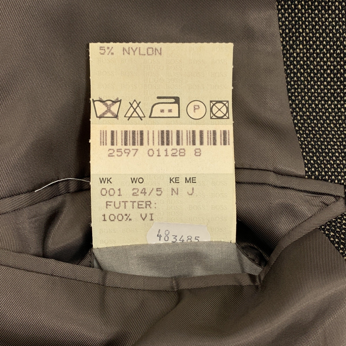 HUGO BOSS / 휴고 보스 | BARNEYS NEW YORK 별주 / 테일러드 재킷 | 48 | 남성