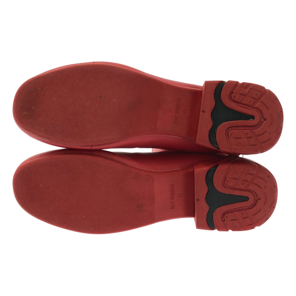 RAF SIMONS / 러프 시몬스 | SOLARIS HI 가죽 부츠 | 41 | 남성