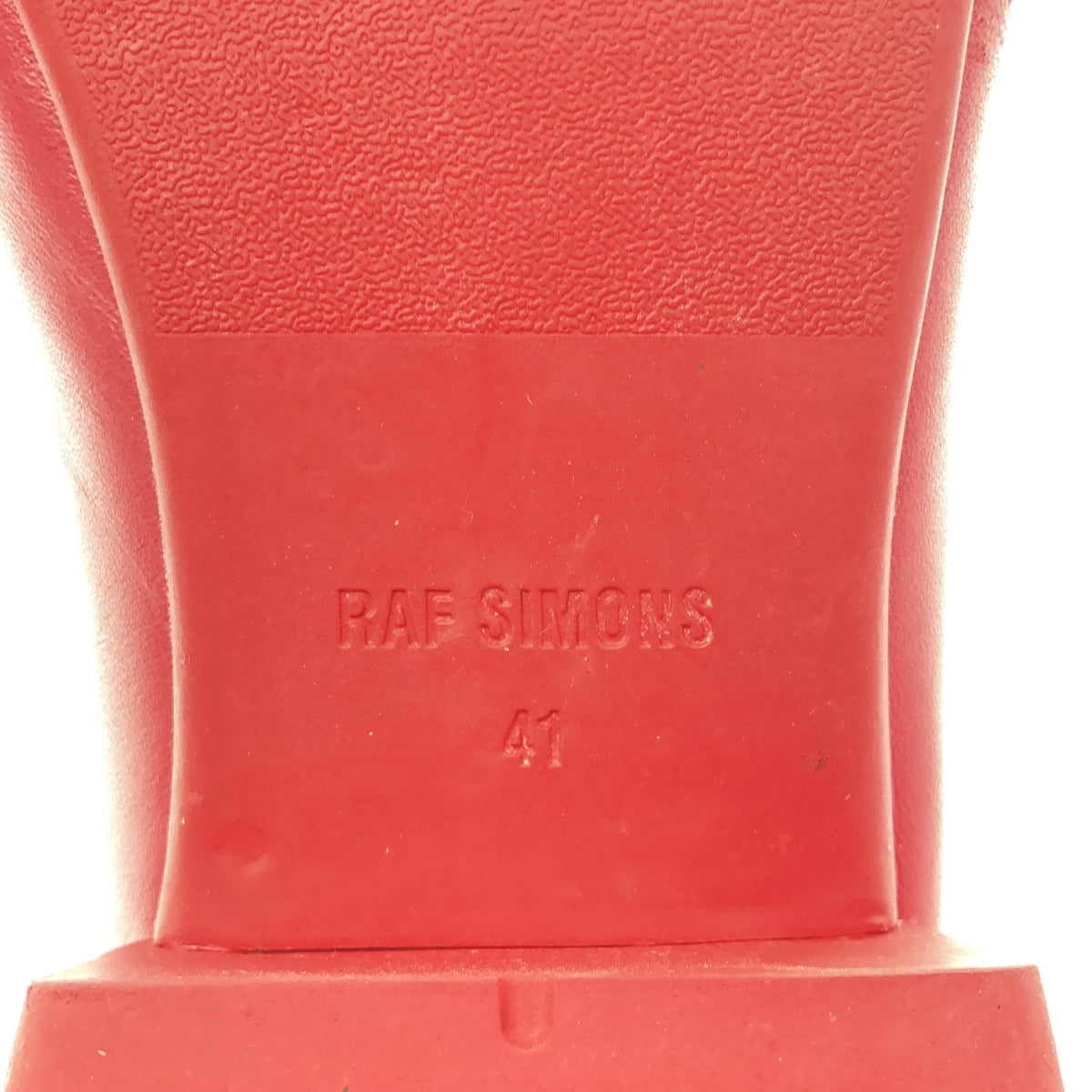 RAF SIMONS / 러프 시몬스 | SOLARIS HI 가죽 부츠 | 41 | 남성