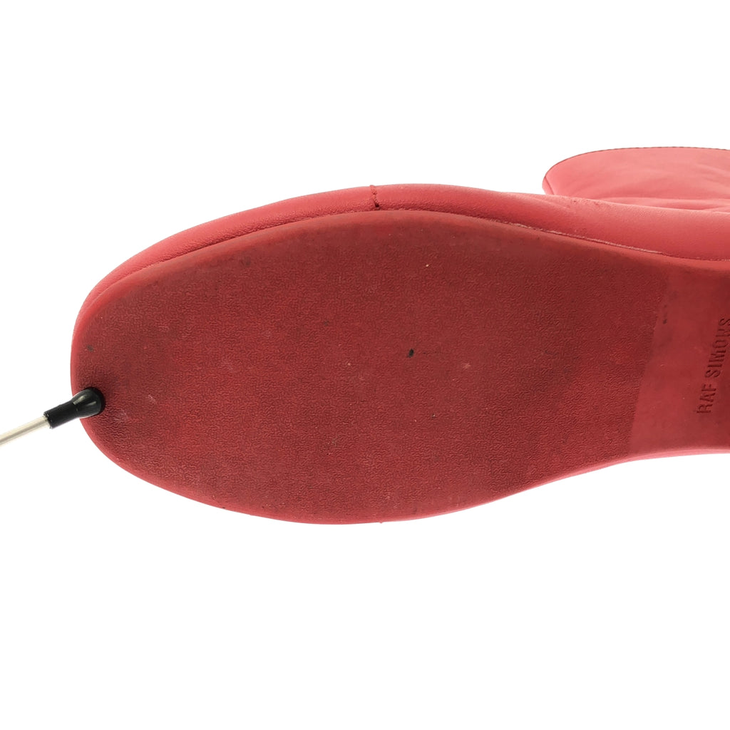 RAF SIMONS / 러프 시몬스 | SOLARIS HI 가죽 부츠 | 41 | 남성