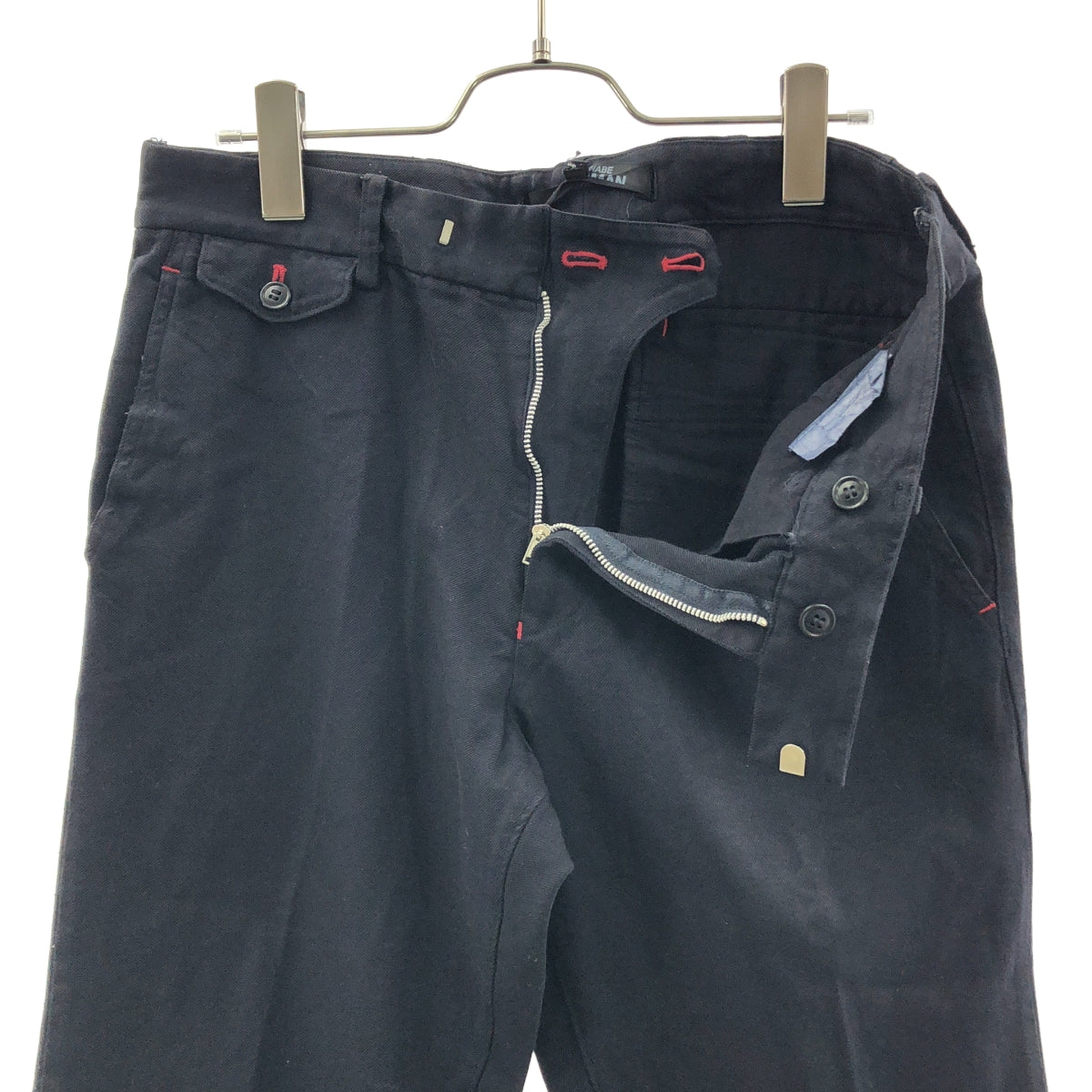 JUNYAWATANABE COMMEdesGARCONS MAN / 준야와타나베만 | 2008AW | 제품 염색 코튼 나일론 테이퍼드 팬츠 | S | 남성