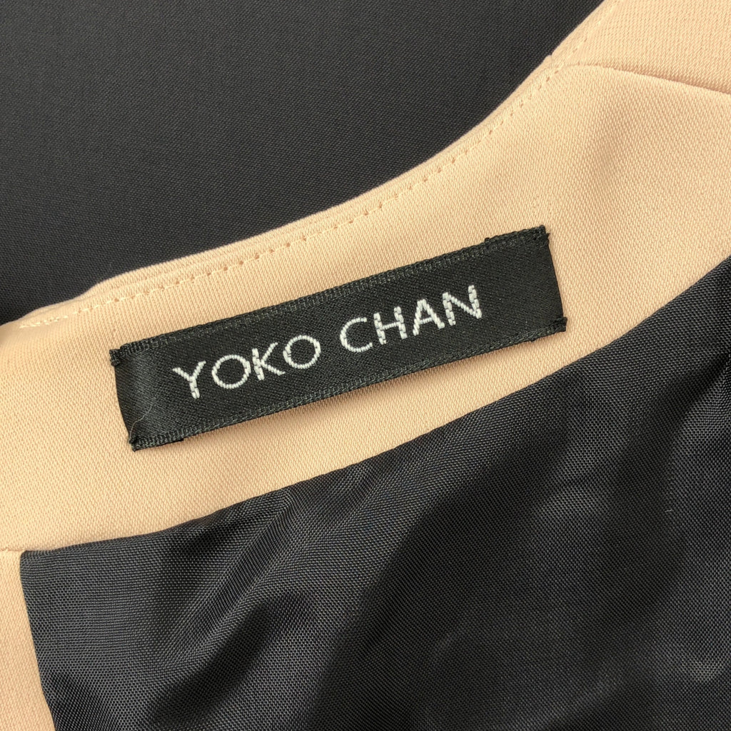 YOKO CHAN / 요코짱 | 옆주머니 민소매 원피스 / 전면 안감 | 38 | 베이지 계열 | 여성
