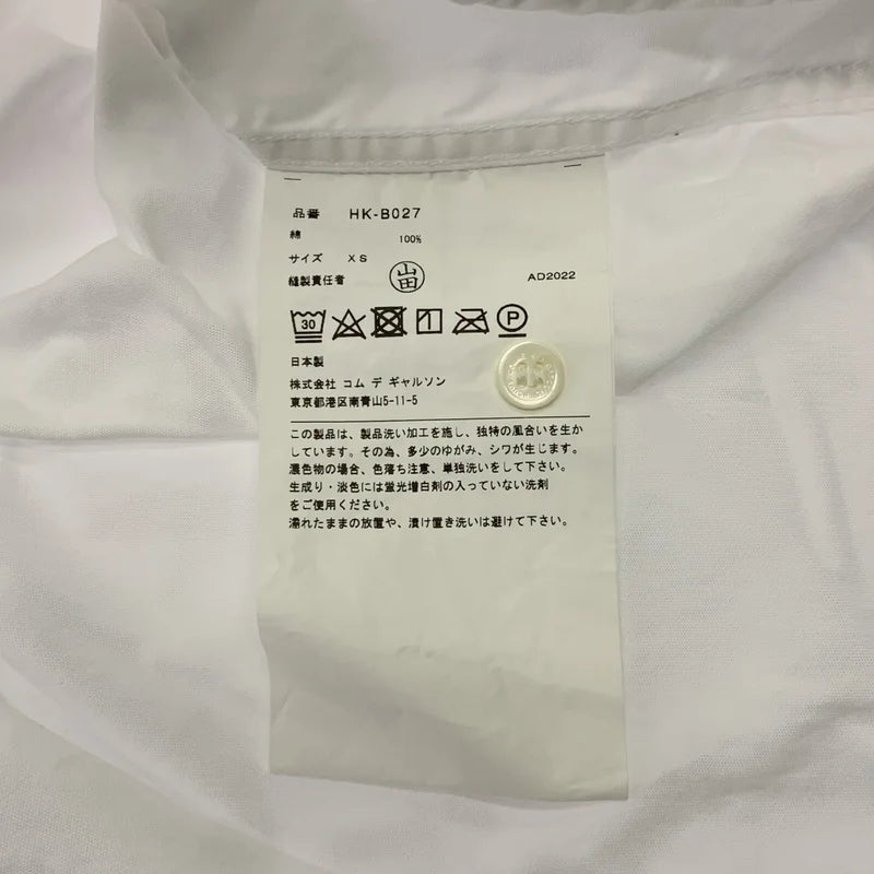 COMME des GARCONS HOMME / コムデギャルソンオム | 2023SS | コットン ロゴ刺しゅう シャツ | XS | メンズ