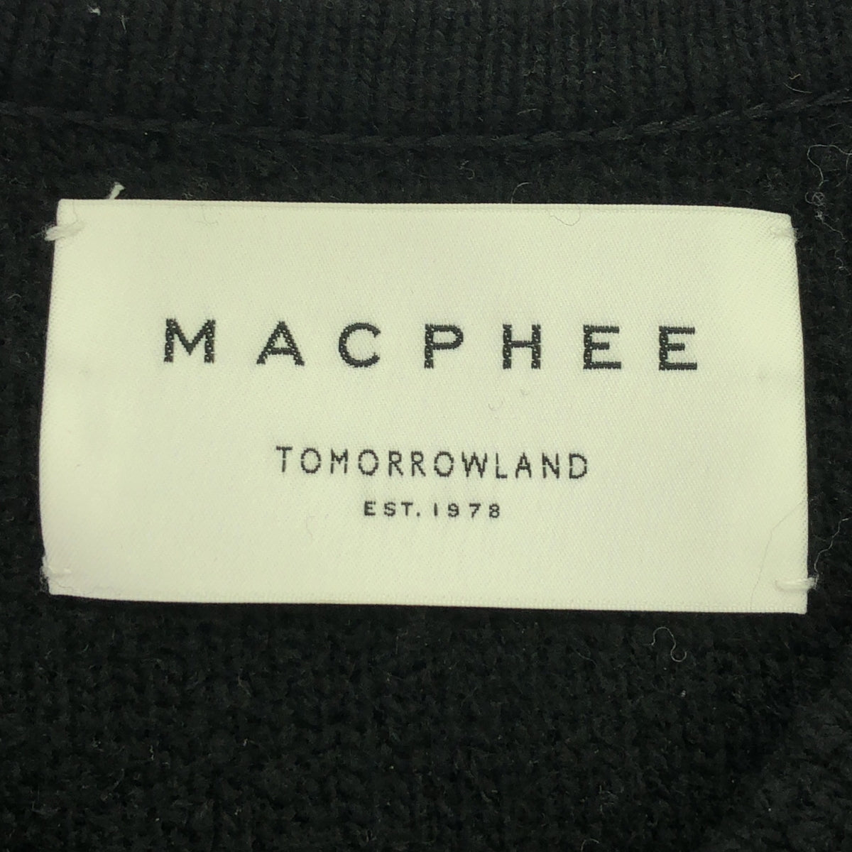 Tomorrowland MACPHEE | 2022AW | 金色羈扣蟒蛇皮羊毛圓領開襟衫 | S | 女款