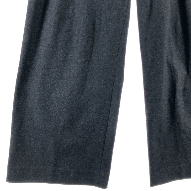 ATON / エイトン | ウール タック ワイドパンツ | 01 | レディース