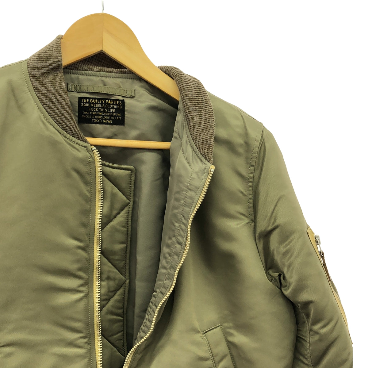 美品】 WACKO MARIA / ワコマリア | 2014AW | MA-1 JKT GUILTY